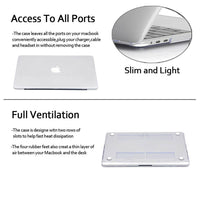 Premium High Quality 13.3'' Crystal Clear Case for 2021 New Macbook Air A2337 A2179 A1932