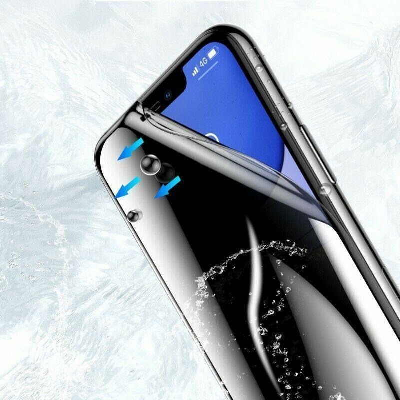 Clear Film iPhone 13 12 11 Pro Xs Max Plus Hydrogel Film Screen Protector - For iPhone 13