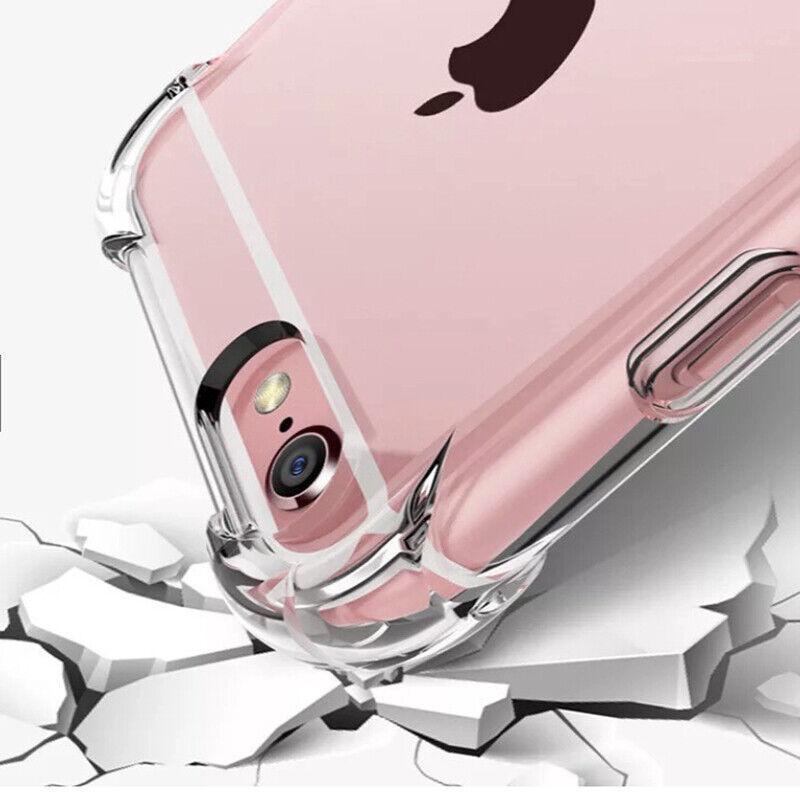 Shockproof Iphone 13 12 11 Pro Max Xs X 8 7 Soft Gel Clear Case Cover For Apple - For iphone 12 Pro Max