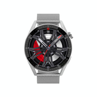 Smart Steel Watch With Colour Screen - Black