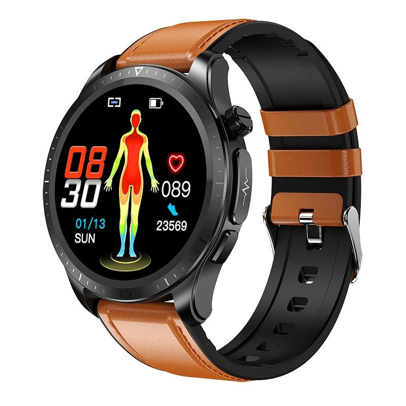 Smart Watch With Heart / Blood Monitoring - Black