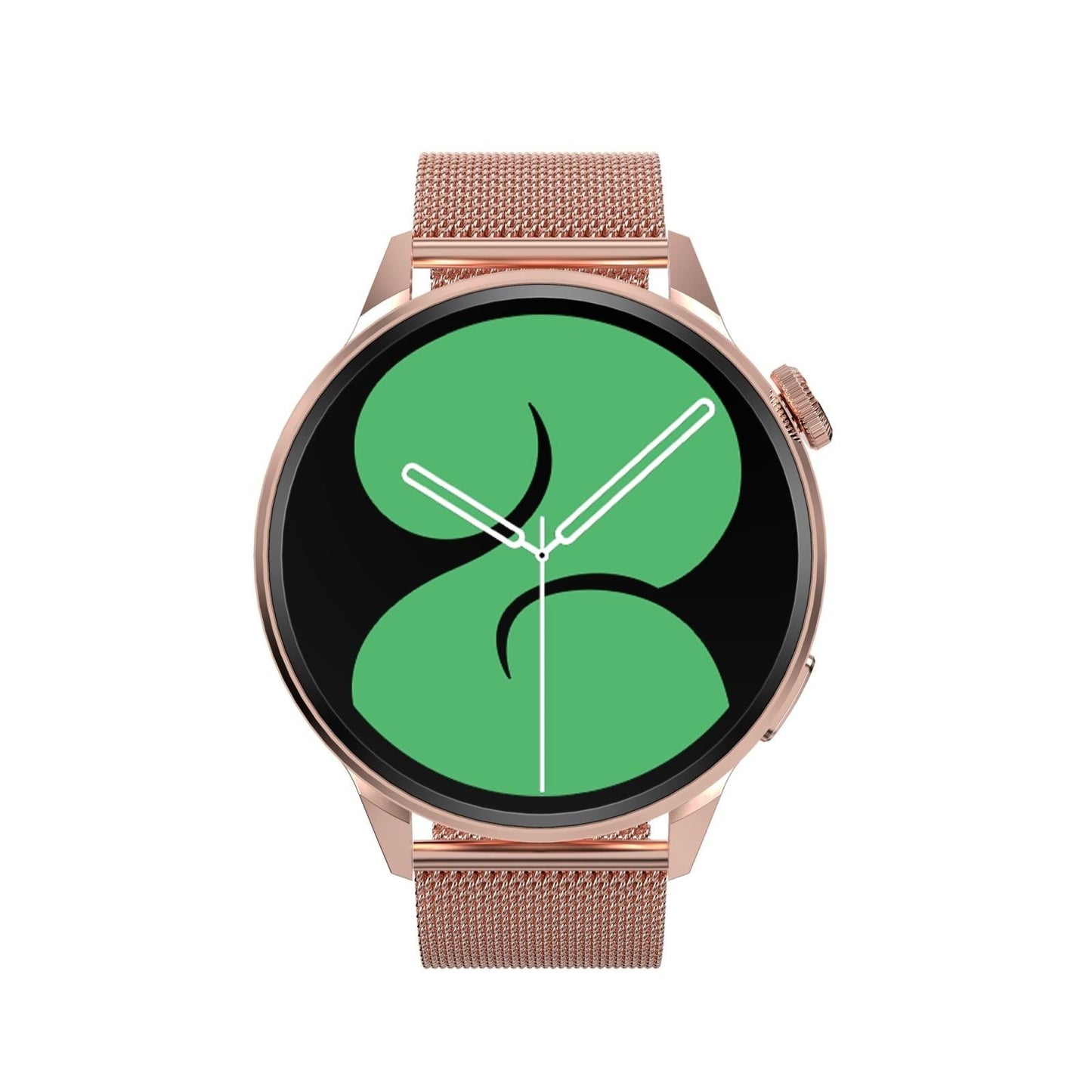 Steel Smart Watch With Colour Screen - Dt4 - Black