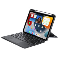 Black Magnetic Bluetooth Keyboard Tablet Case - For Ipad Air 4&5 / Ipad Pro 11 2022