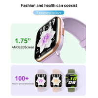Waterproof Smart Watch With Blood Oxygen Monitoring - Ip68 - Black