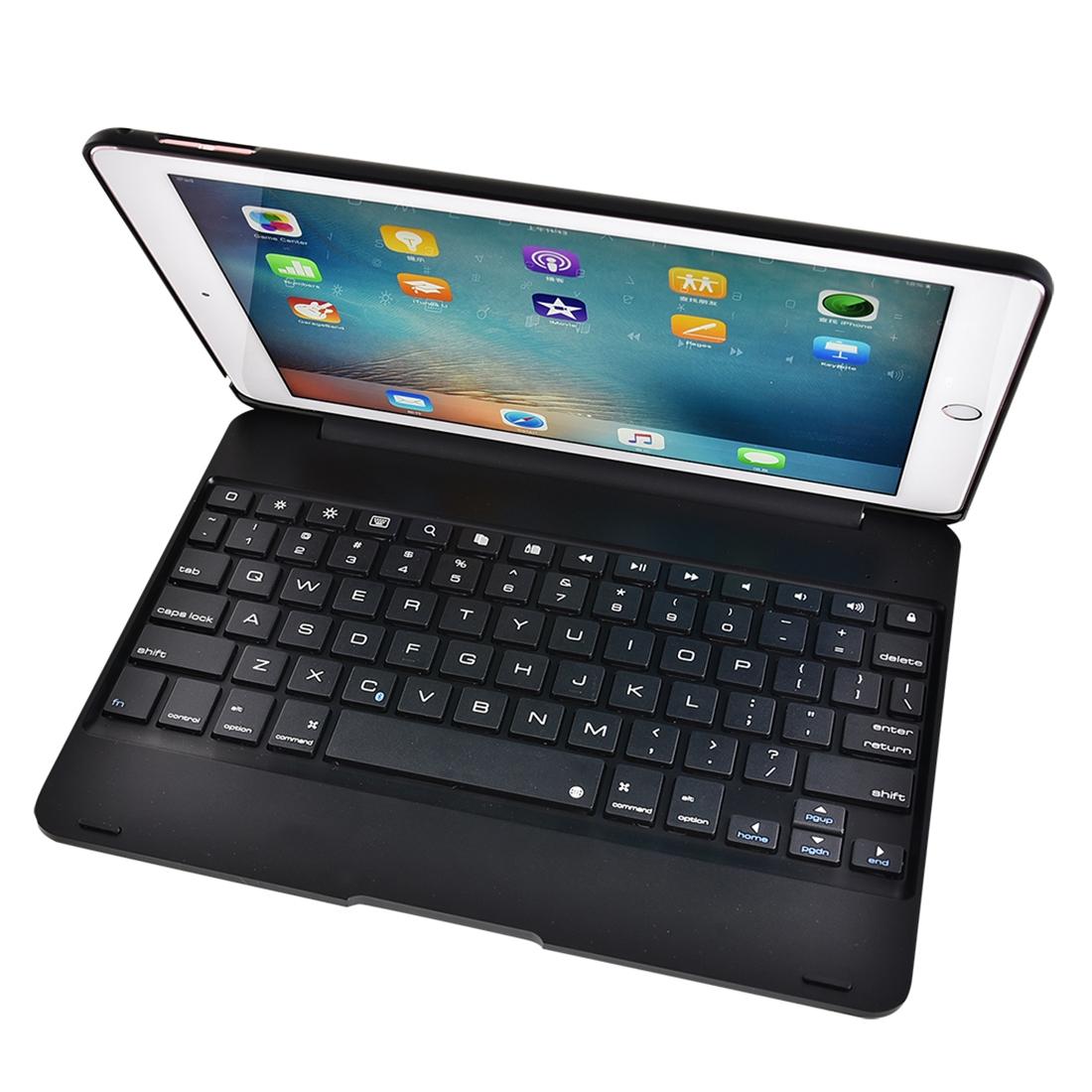 Horizontal Flip Tablet Case With Bluetooth Keyboard For Ipad Pro 9.7 / Ipad Air 2 - Black