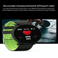 Smart Watch With Call Reminder And Health Monitoring - Green