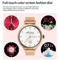 Waterproof Women Menstrual Cycle Smart Watch Gold
