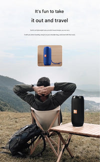 Camouflage color Portable Bluetooth Speaker - HiFi 360 Degree Audio Wireless Mini Speaker, Support Hands-free Calling