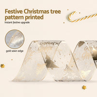 Jingle Jollys Christmas Tree Decoration Set Ribbon Baubles Ornaments Party 34pcs